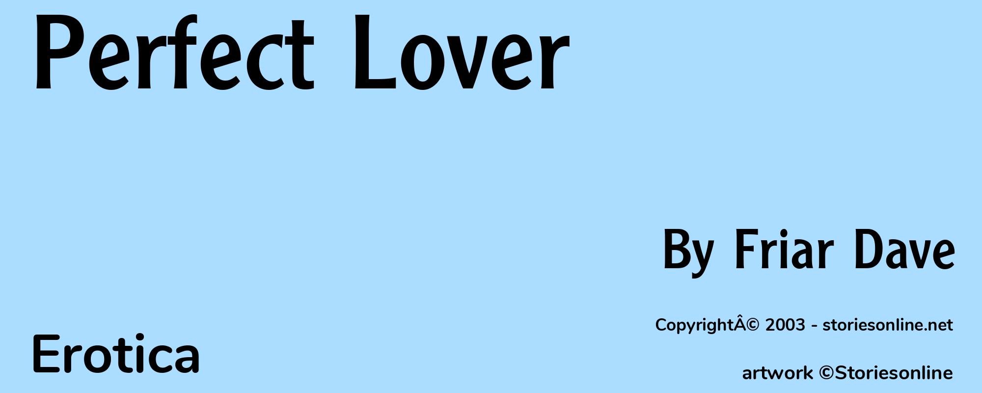 Perfect Lover - Cover