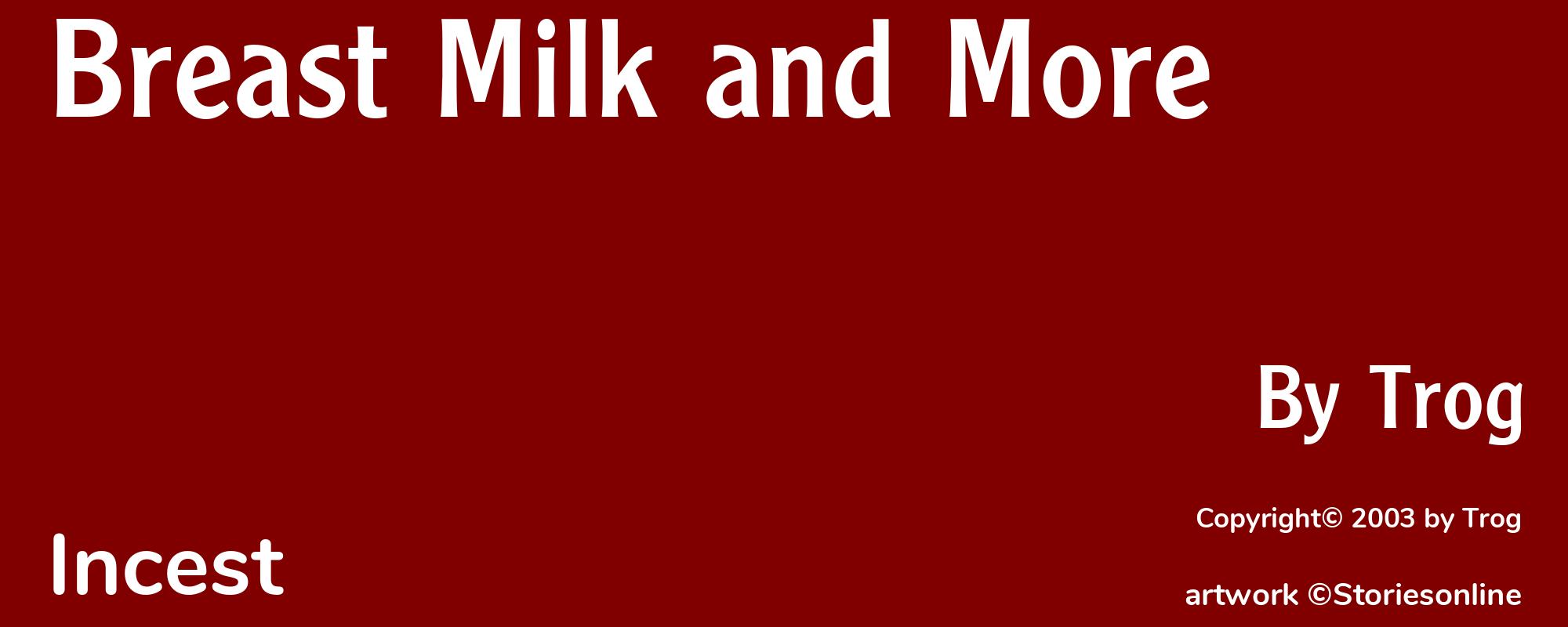 Breast Milk and More - Cover