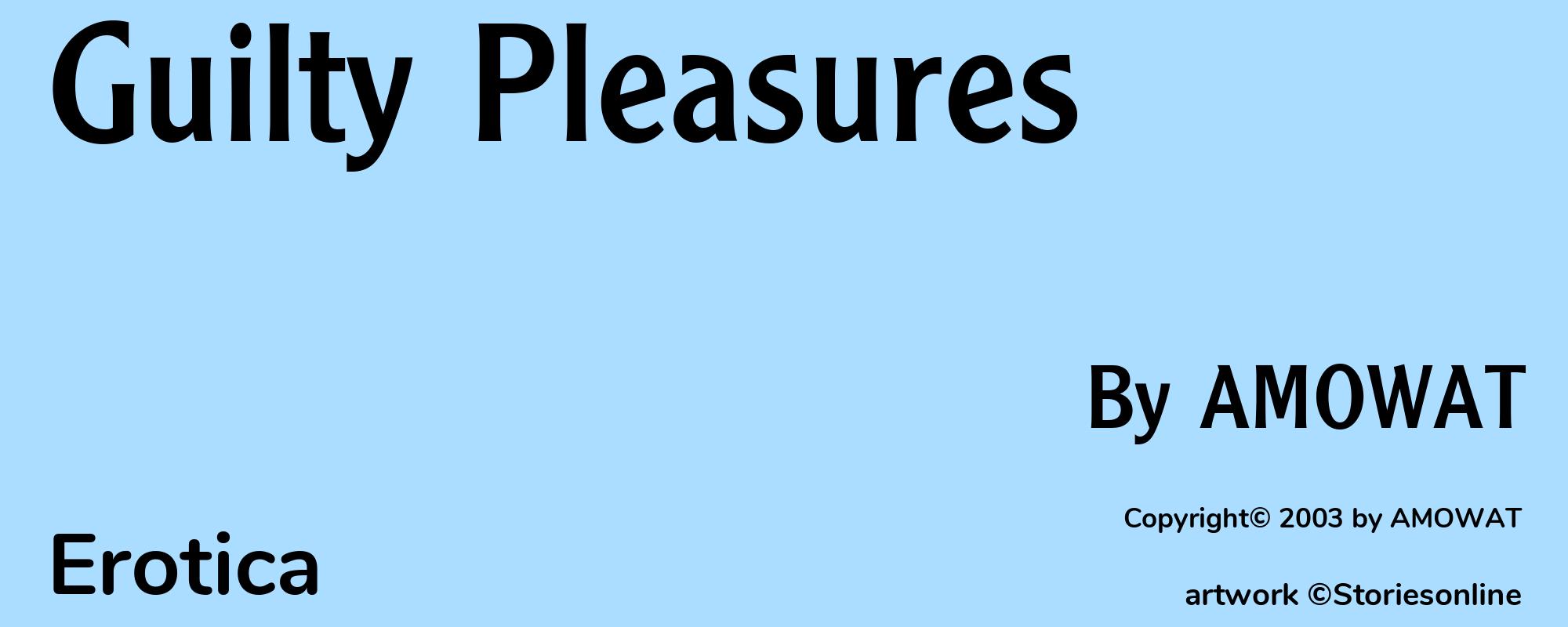 Guilty Pleasures - Cover