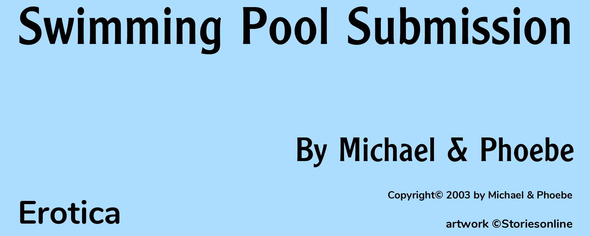 Swimming Pool Submission - Cover