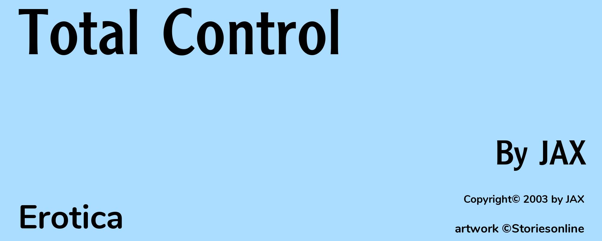 Total Control - Cover