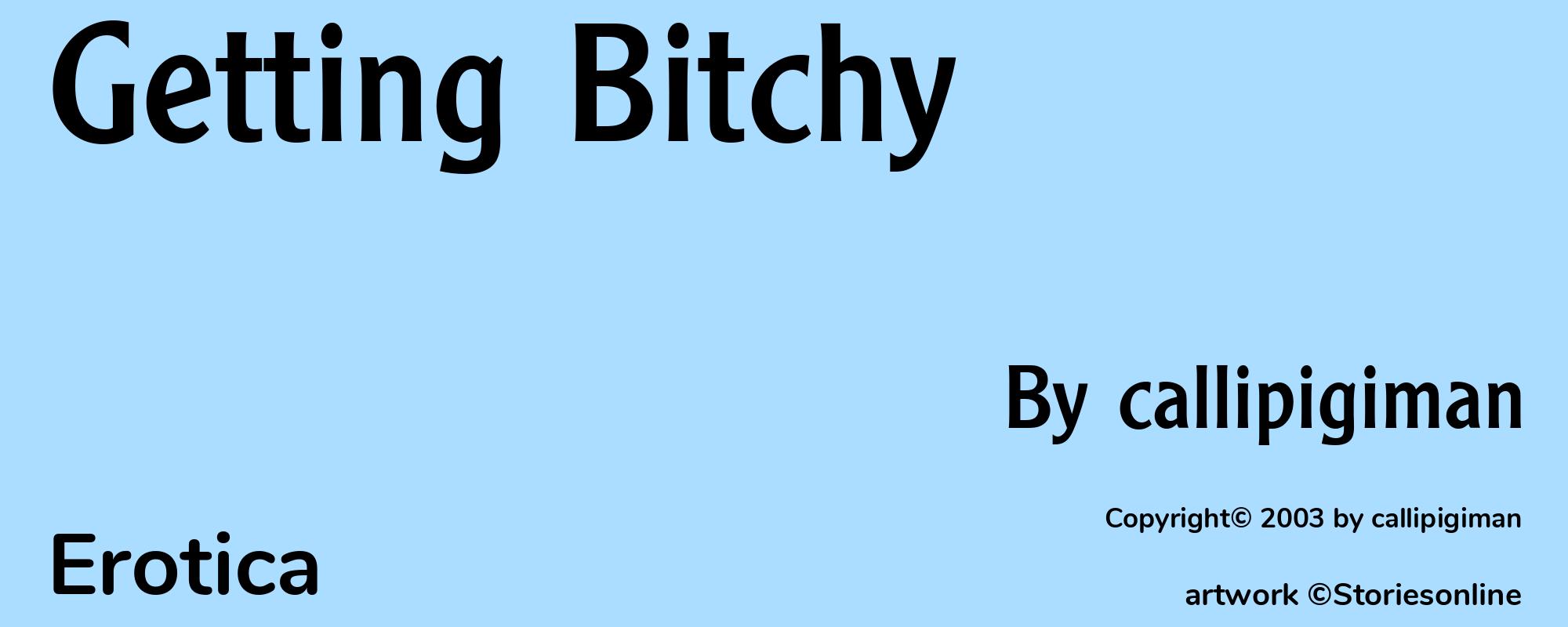 Getting Bitchy - Cover