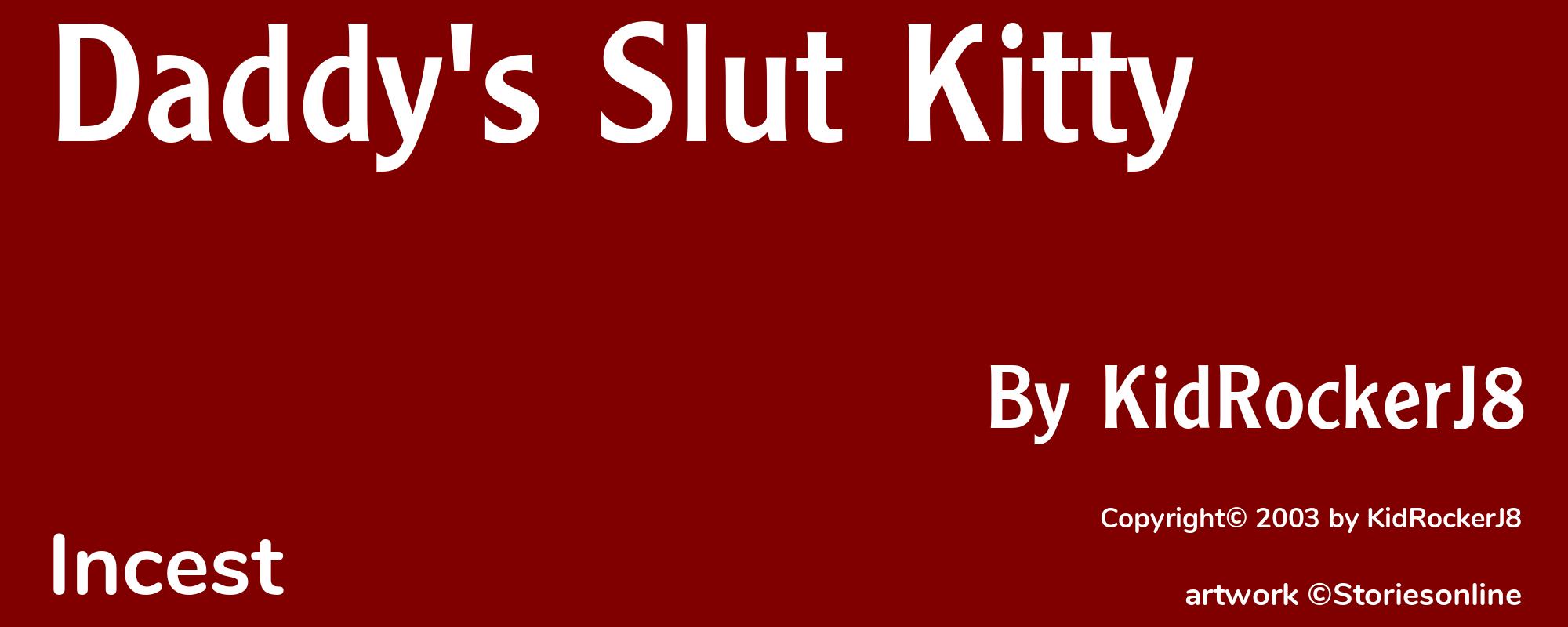 Daddy's Slut Kitty - Cover