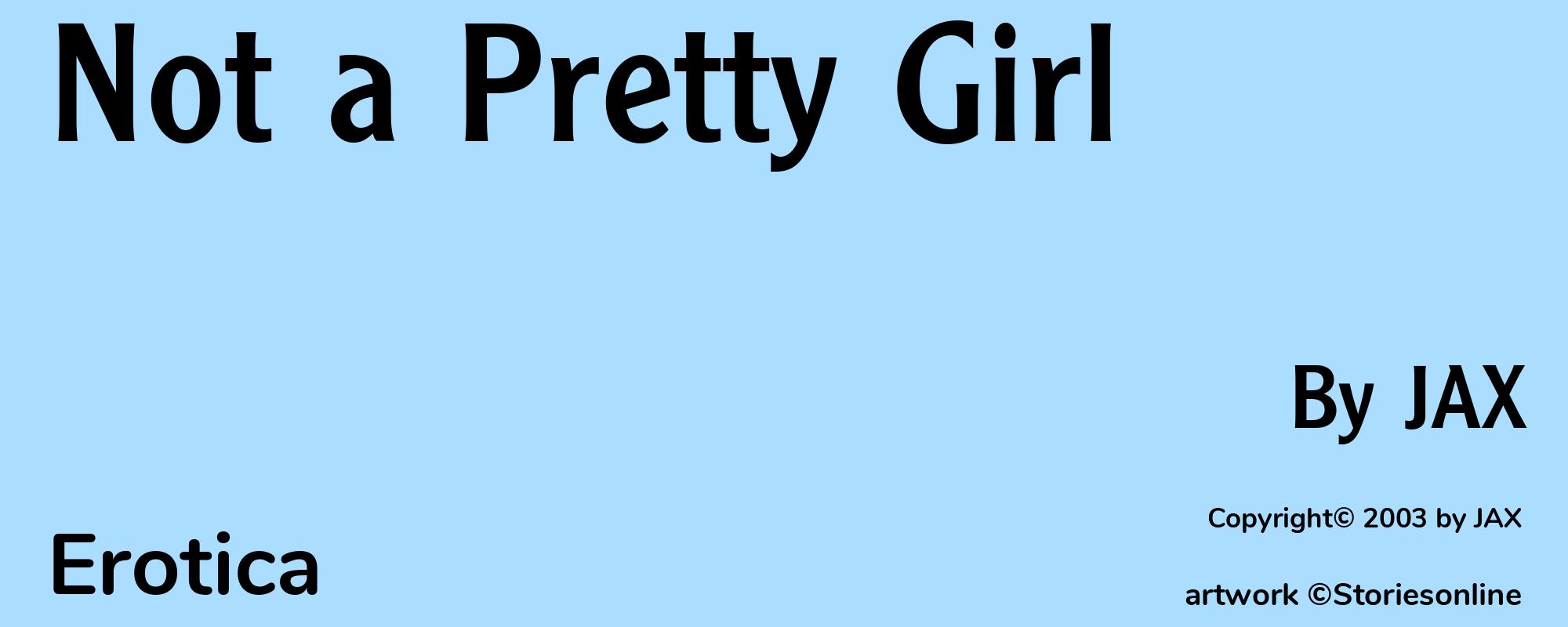 Not a Pretty Girl - Cover