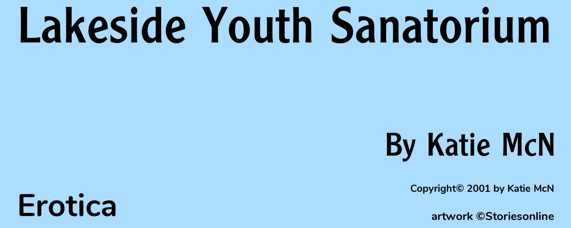 Lakeside Youth Sanatorium - Cover