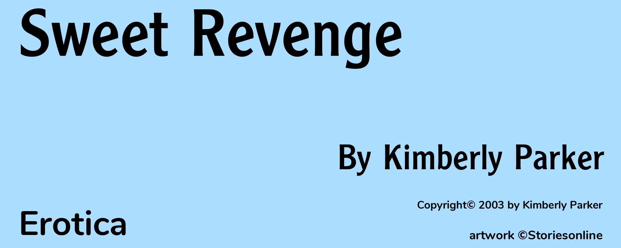 Sweet Revenge - Cover