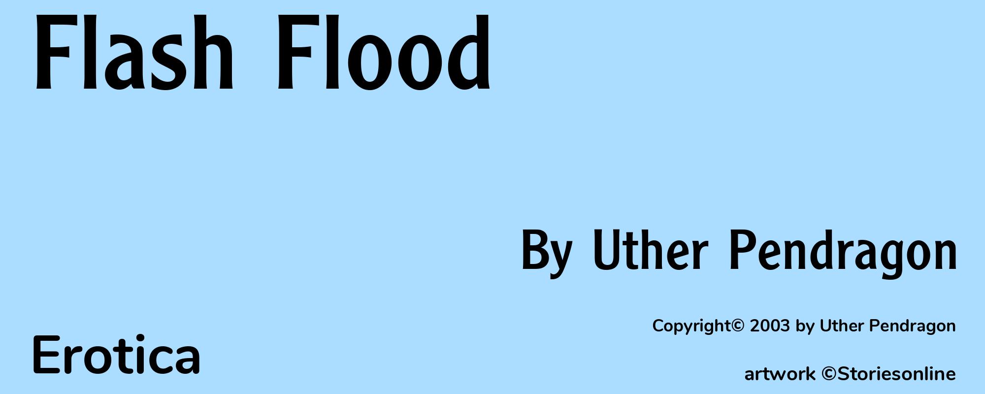 Flash Flood - Cover