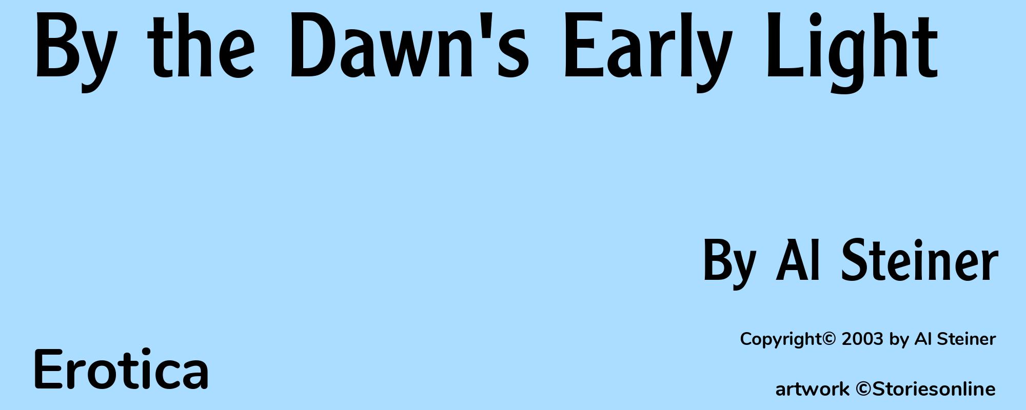 By the Dawn's Early Light - Cover