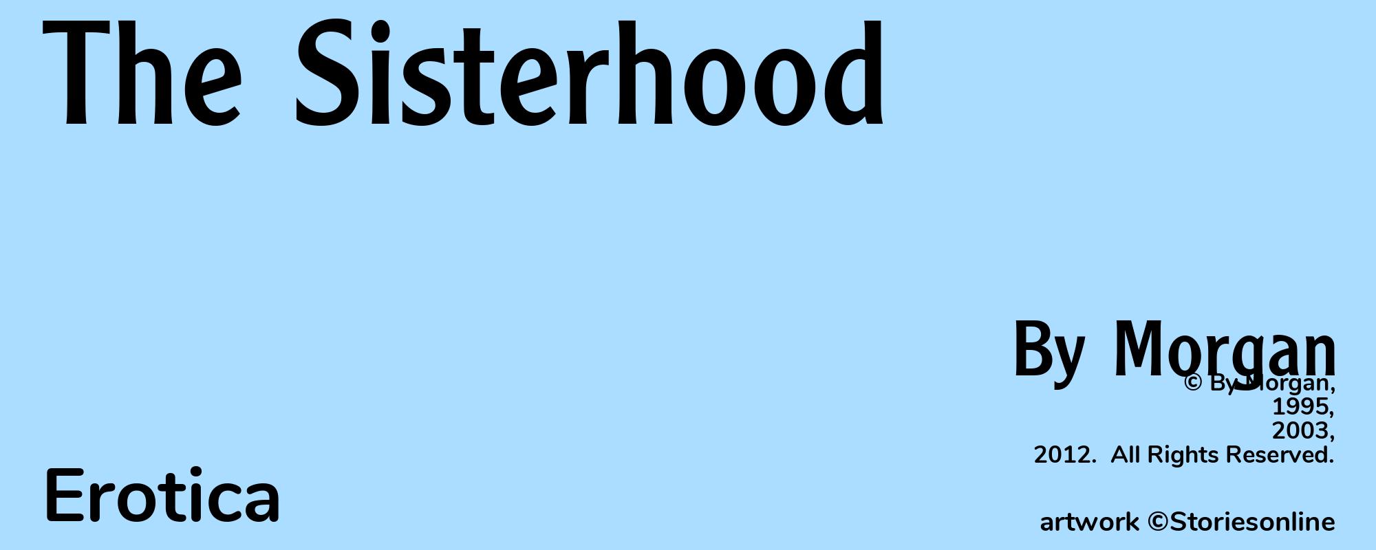 The Sisterhood - Cover