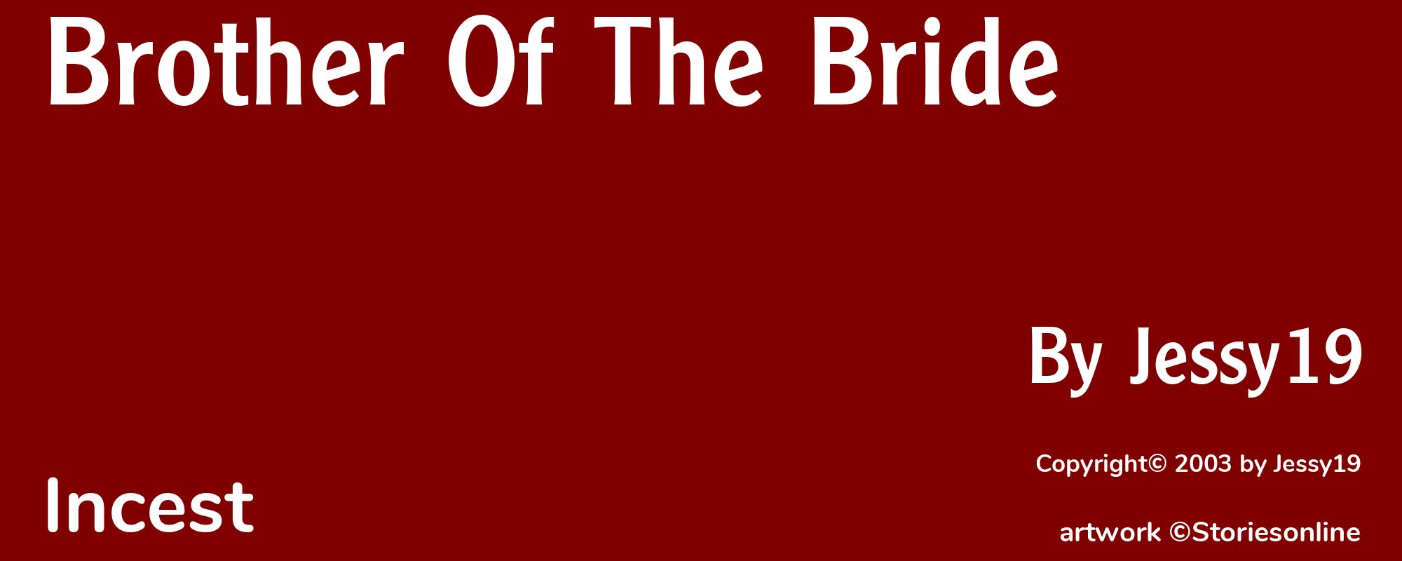 Brother Of The Bride - Cover
