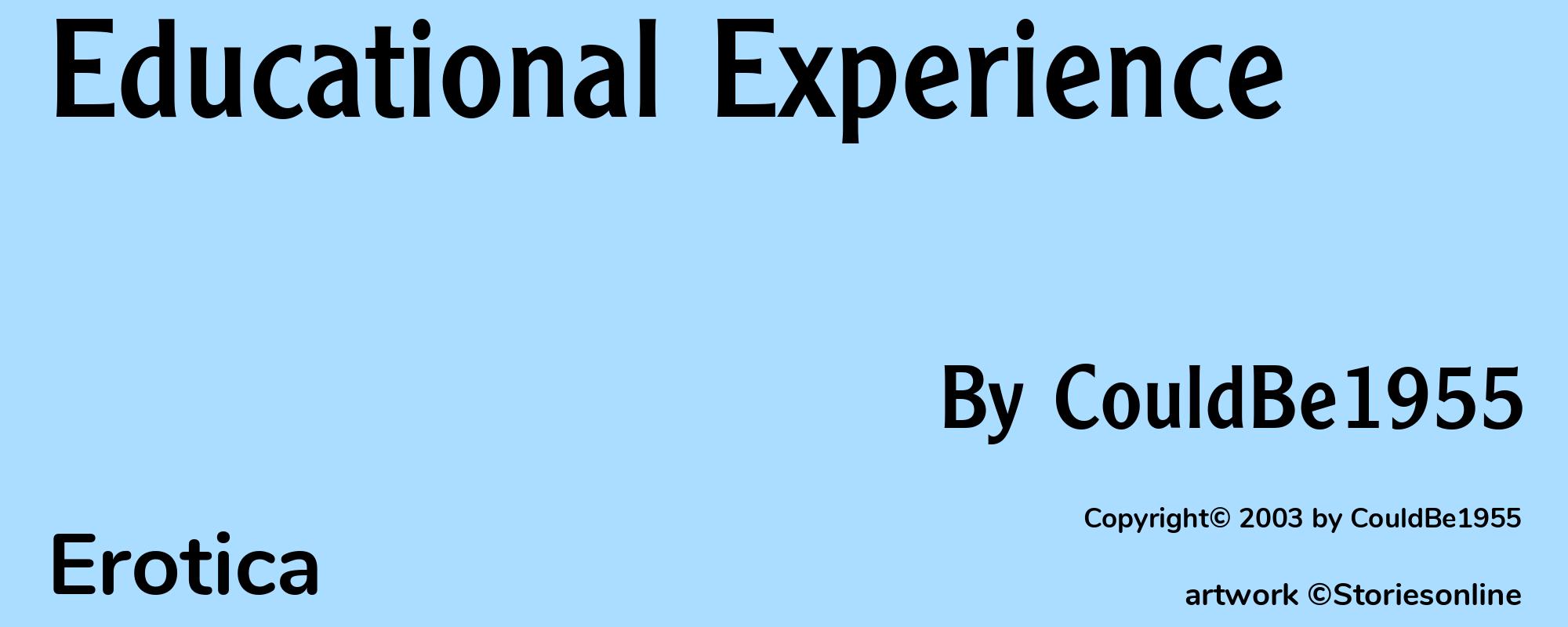 Educational Experience - Cover