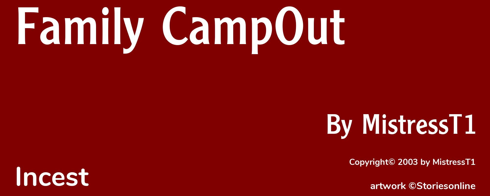Family CampOut - Cover