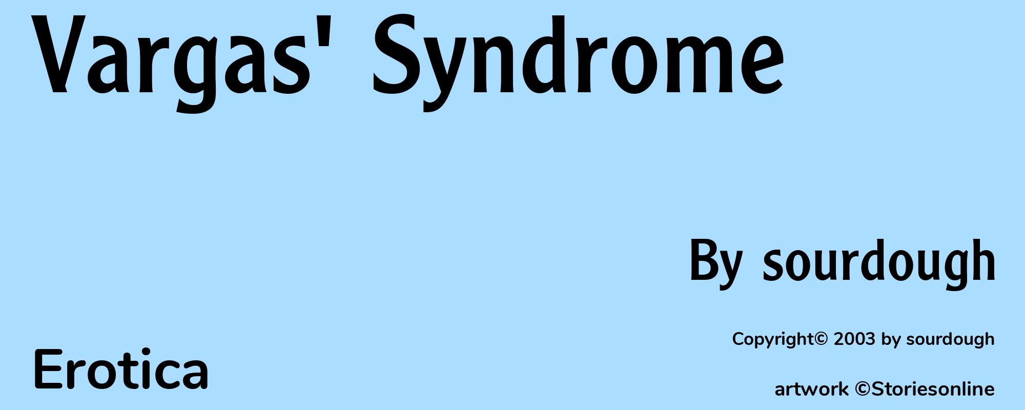 Vargas' Syndrome - Cover