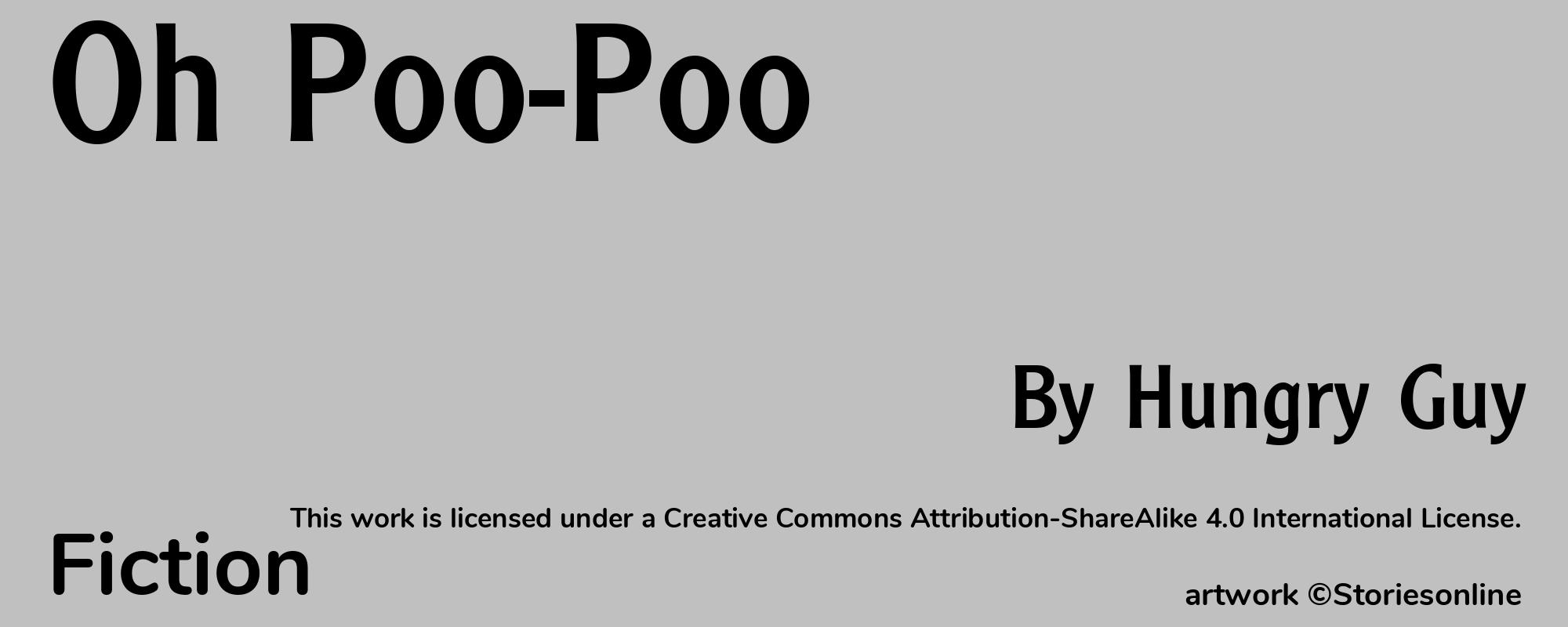 Oh Poo-Poo - Cover