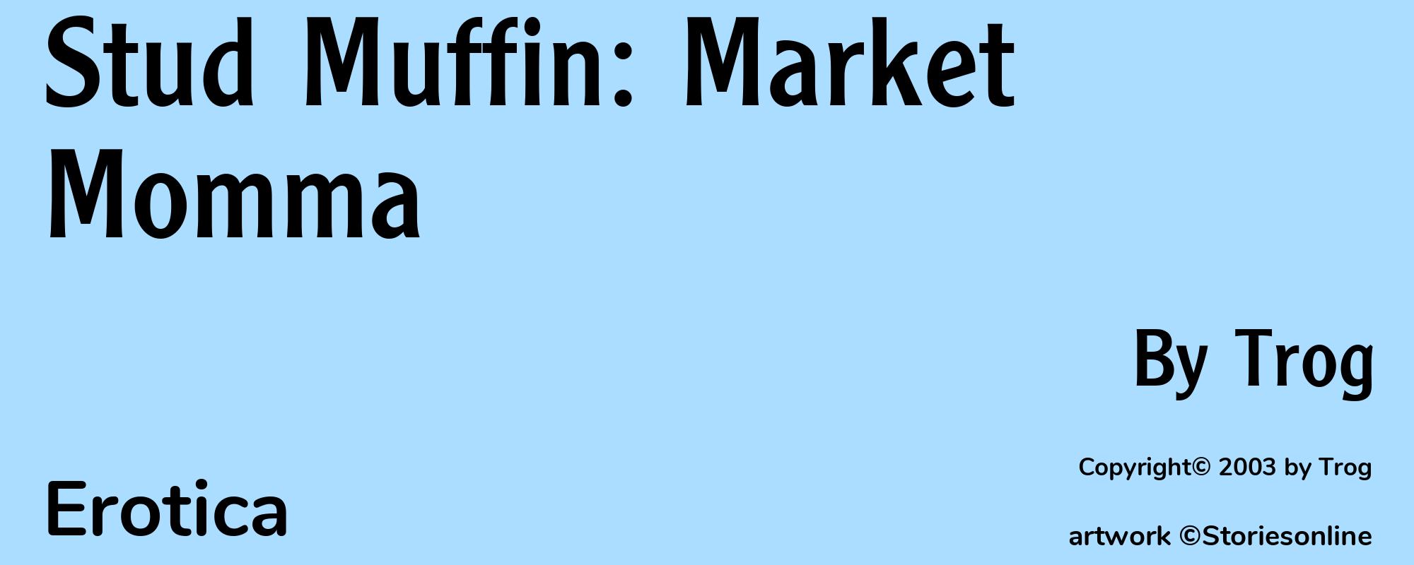 Stud Muffin: Market Momma - Cover