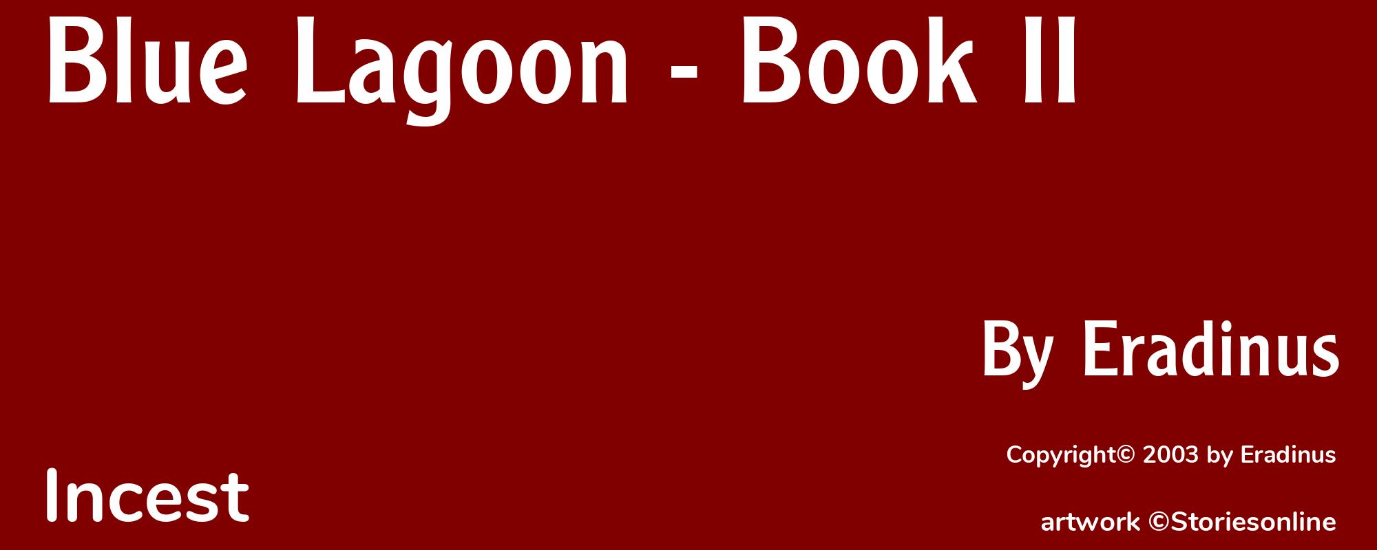 Blue Lagoon - Book II - Cover