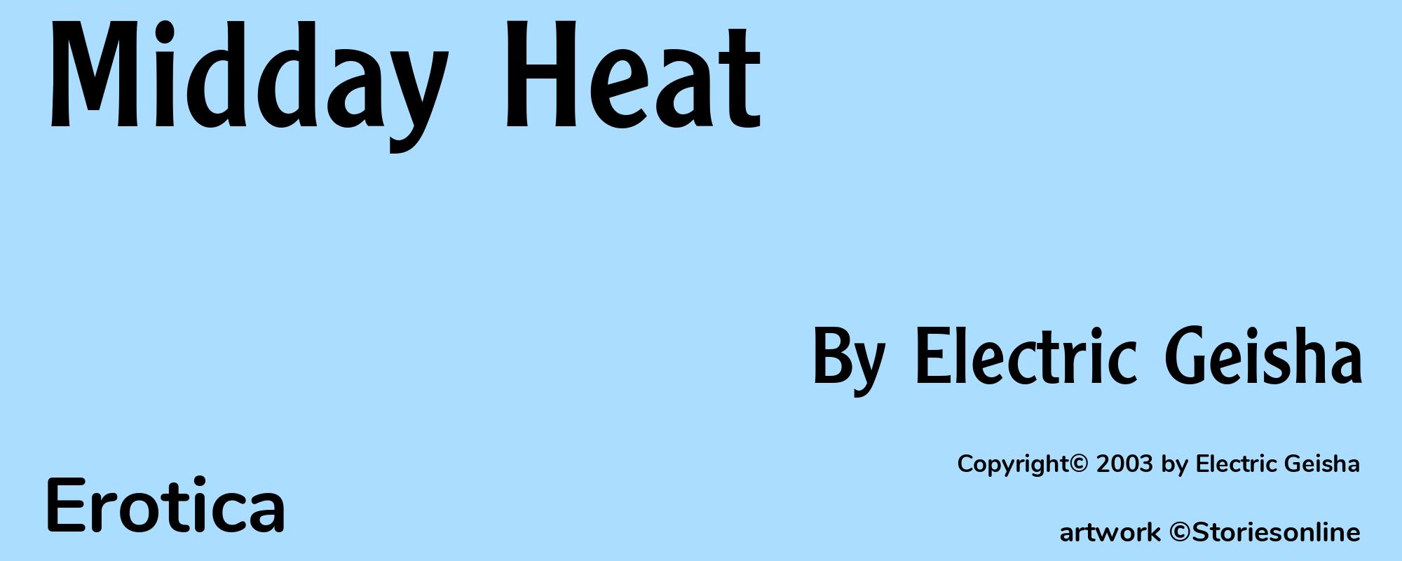 Midday Heat - Cover