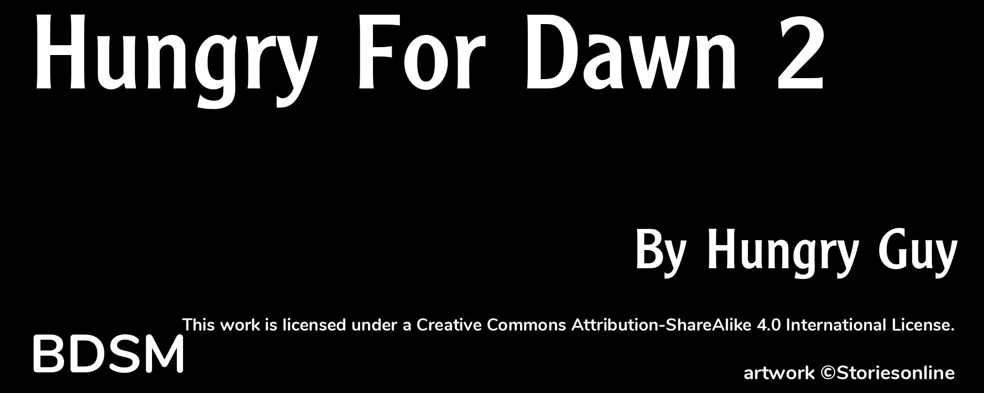 Hungry For Dawn 2 - Cover