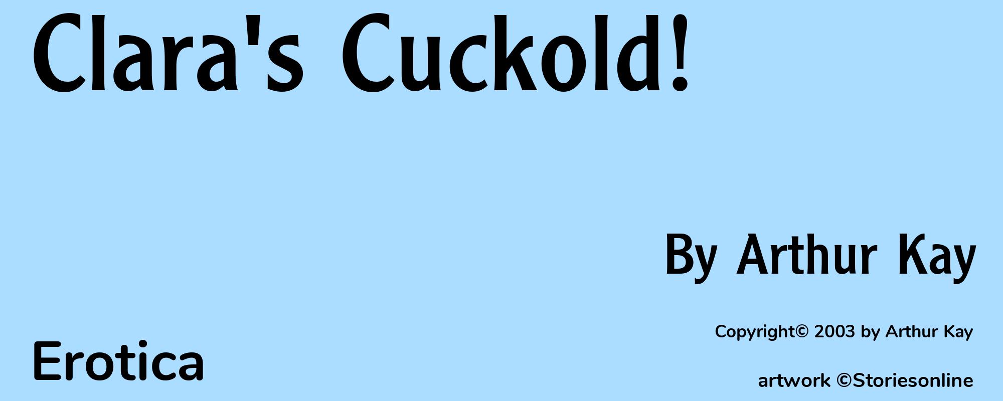 Clara's Cuckold! - Cover