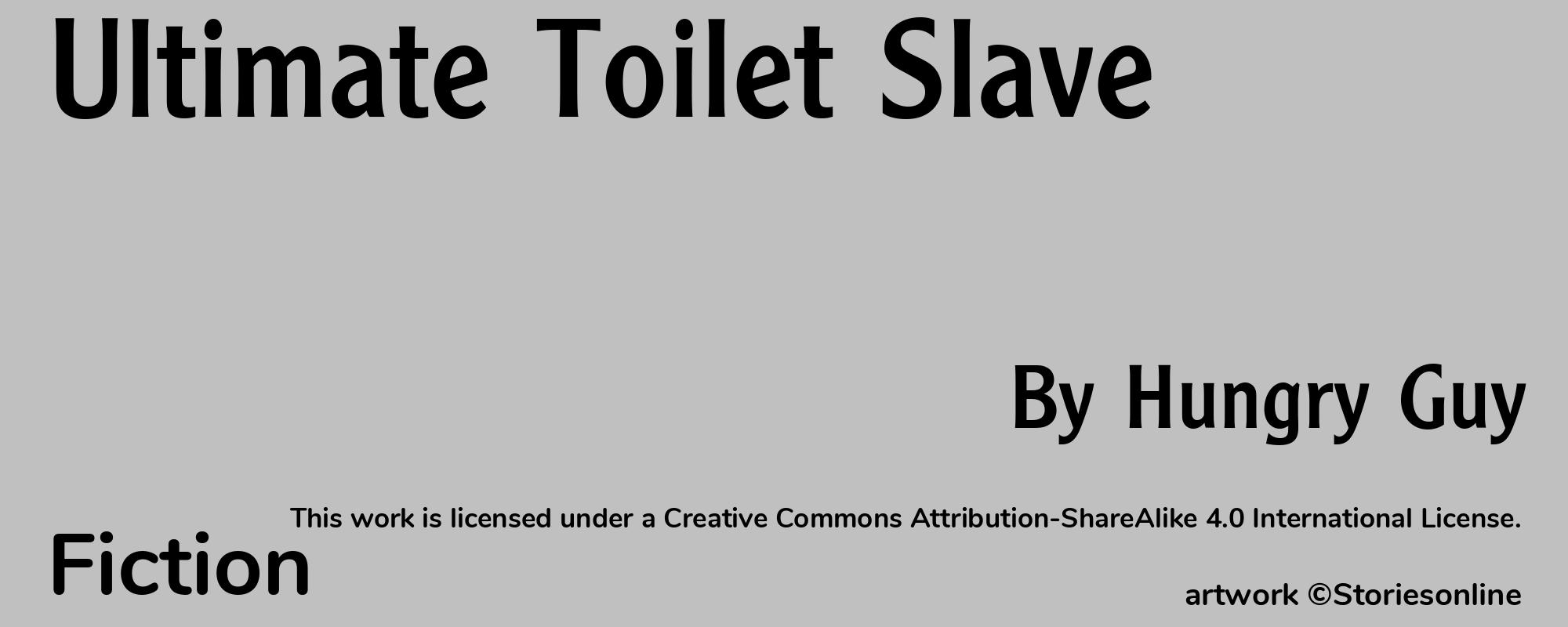 Ultimate Toilet Slave - Cover