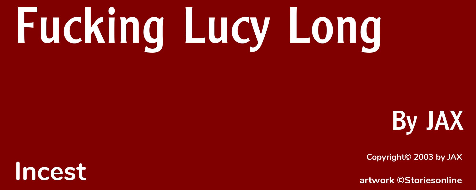 Fucking Lucy Long - Cover
