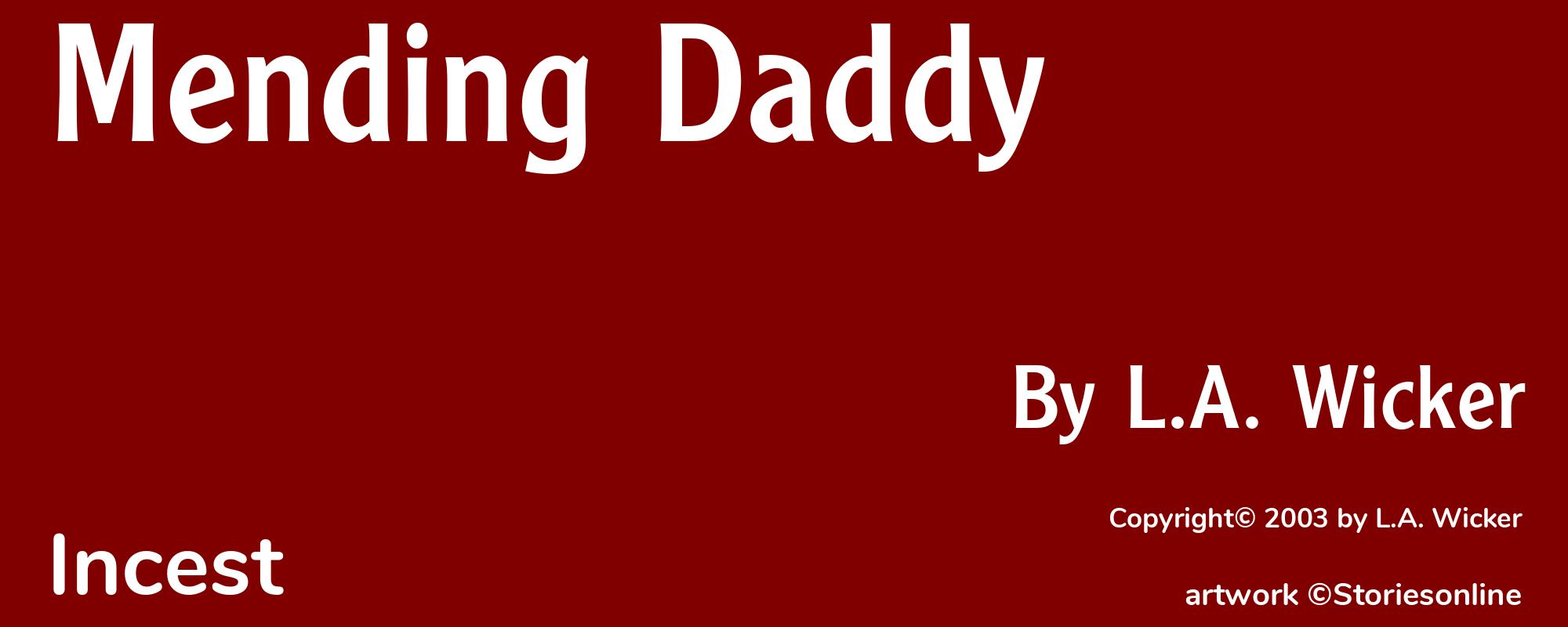Mending Daddy - Cover
