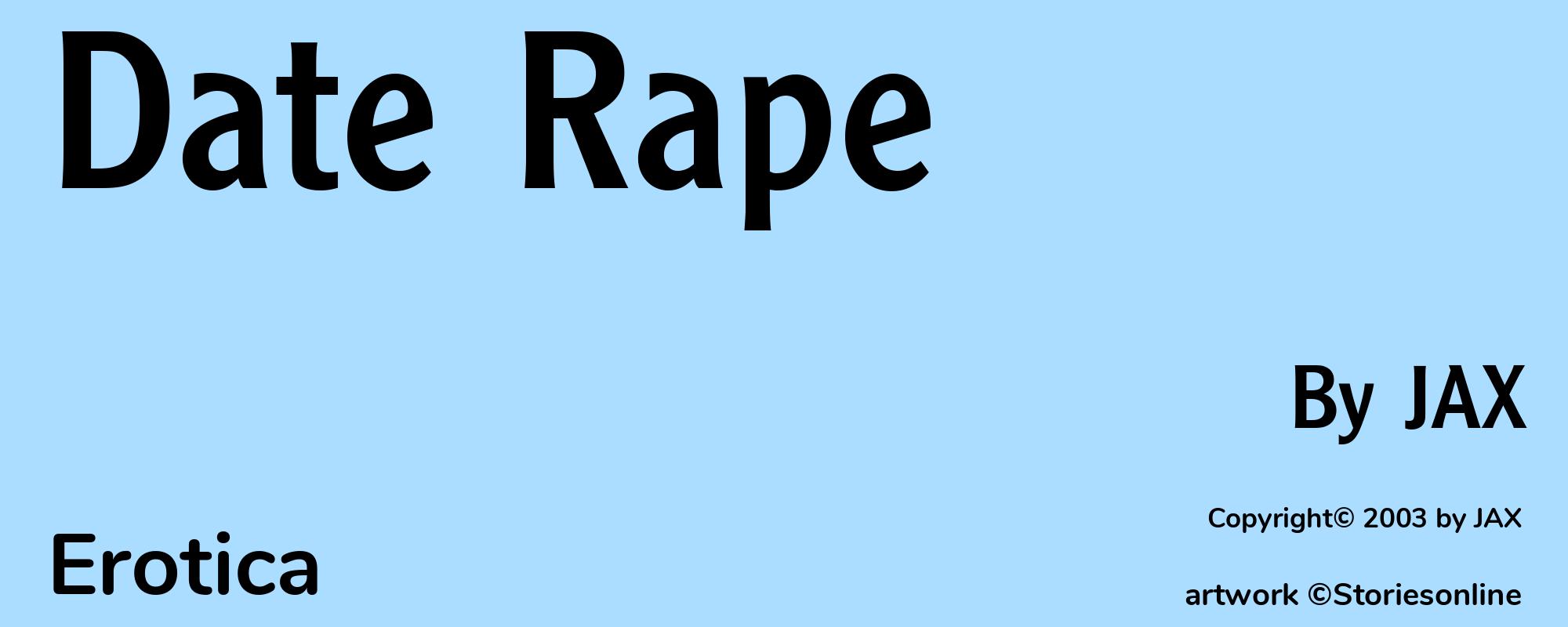 Date Rape - Cover