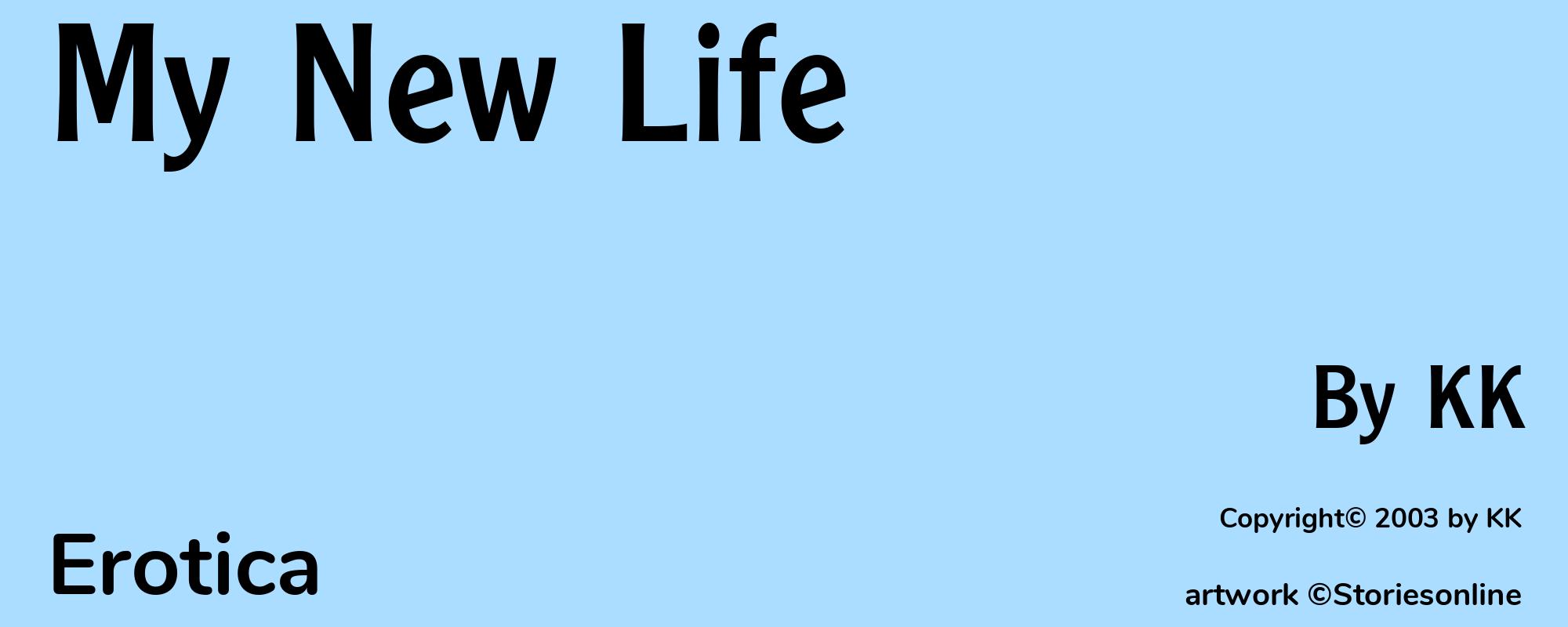 My New Life - Cover