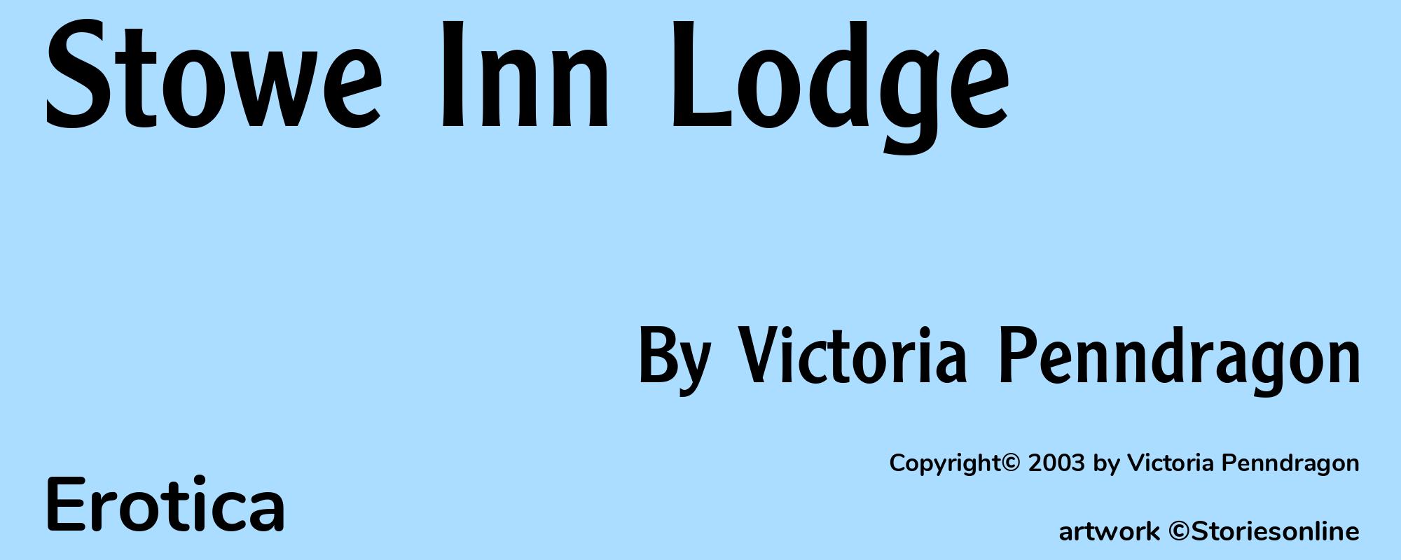 Stowe Inn Lodge - Cover