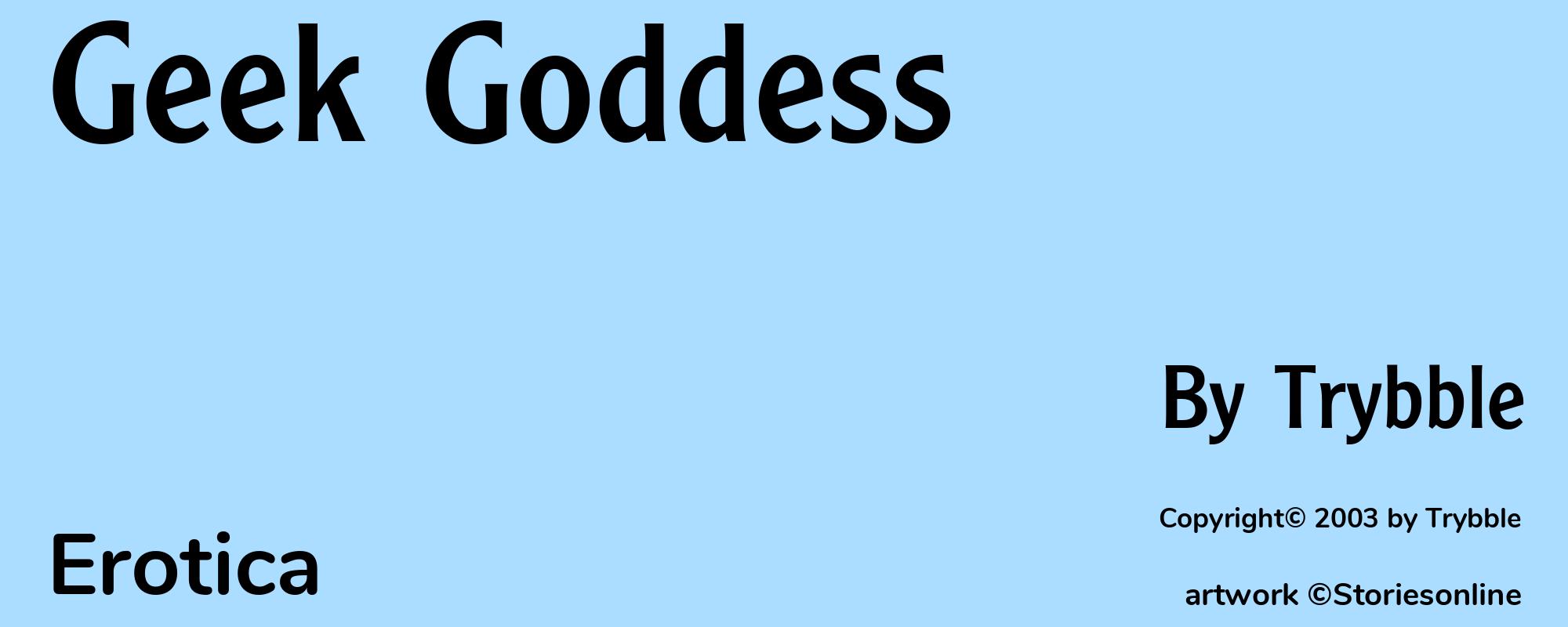 Geek Goddess - Cover