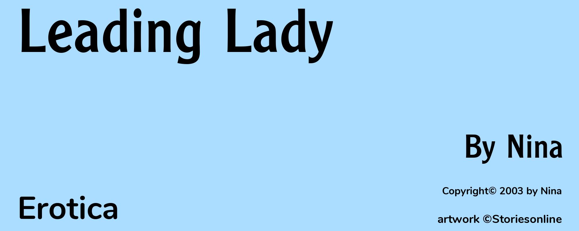 Leading Lady - Cover