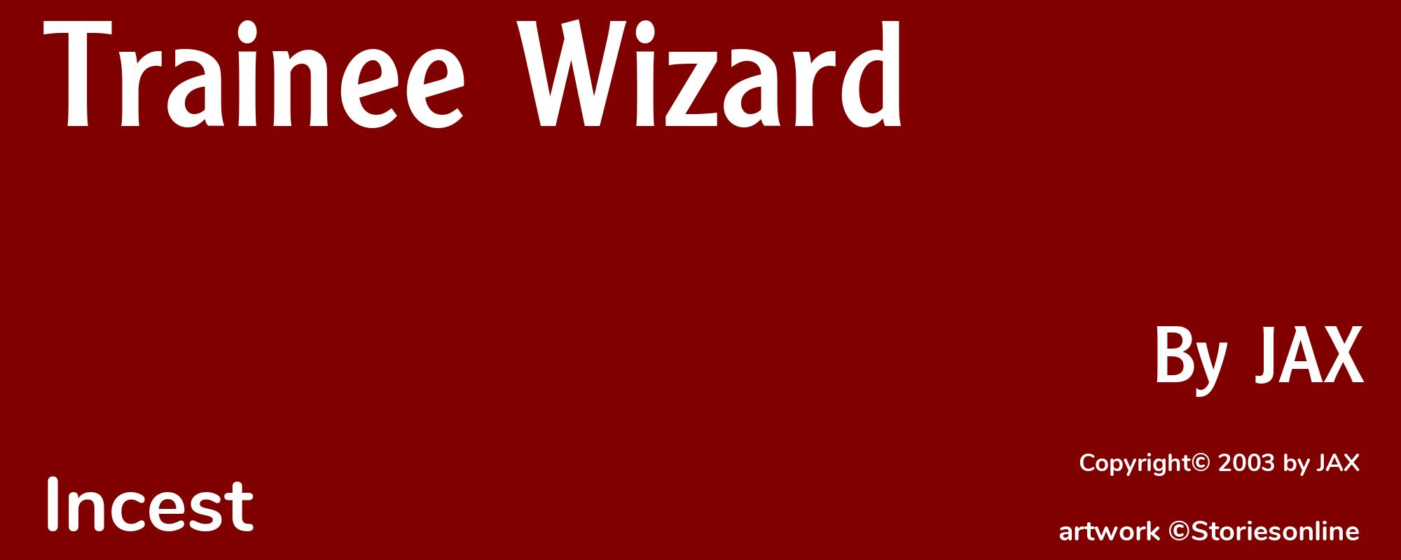 Trainee Wizard - Cover