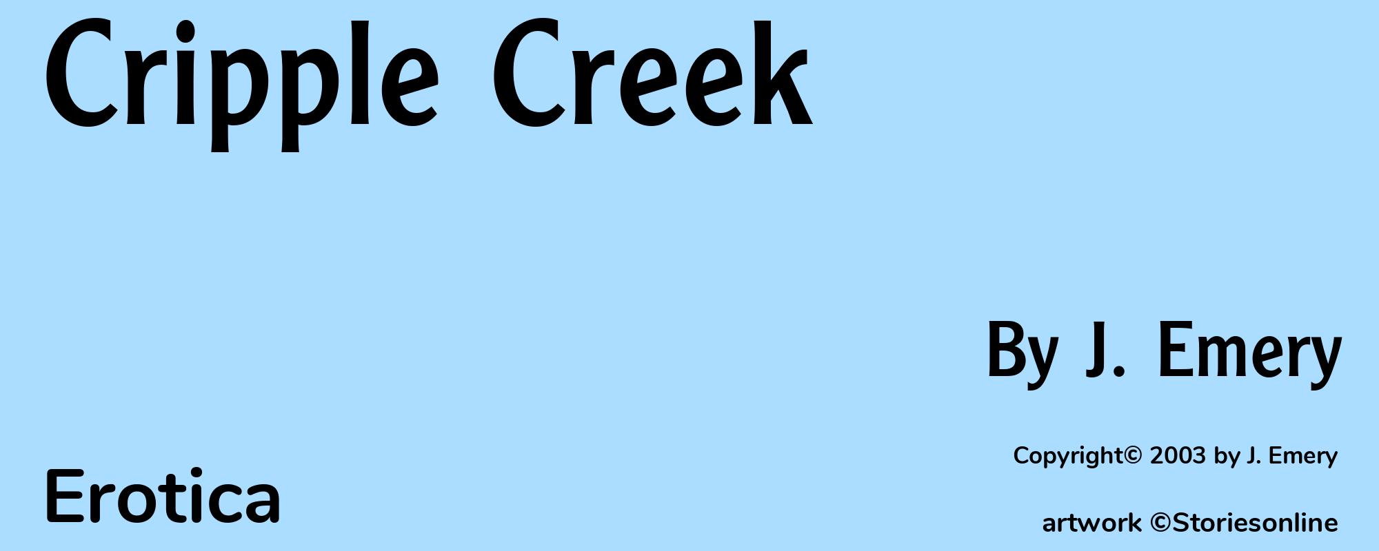 Cripple Creek - Cover
