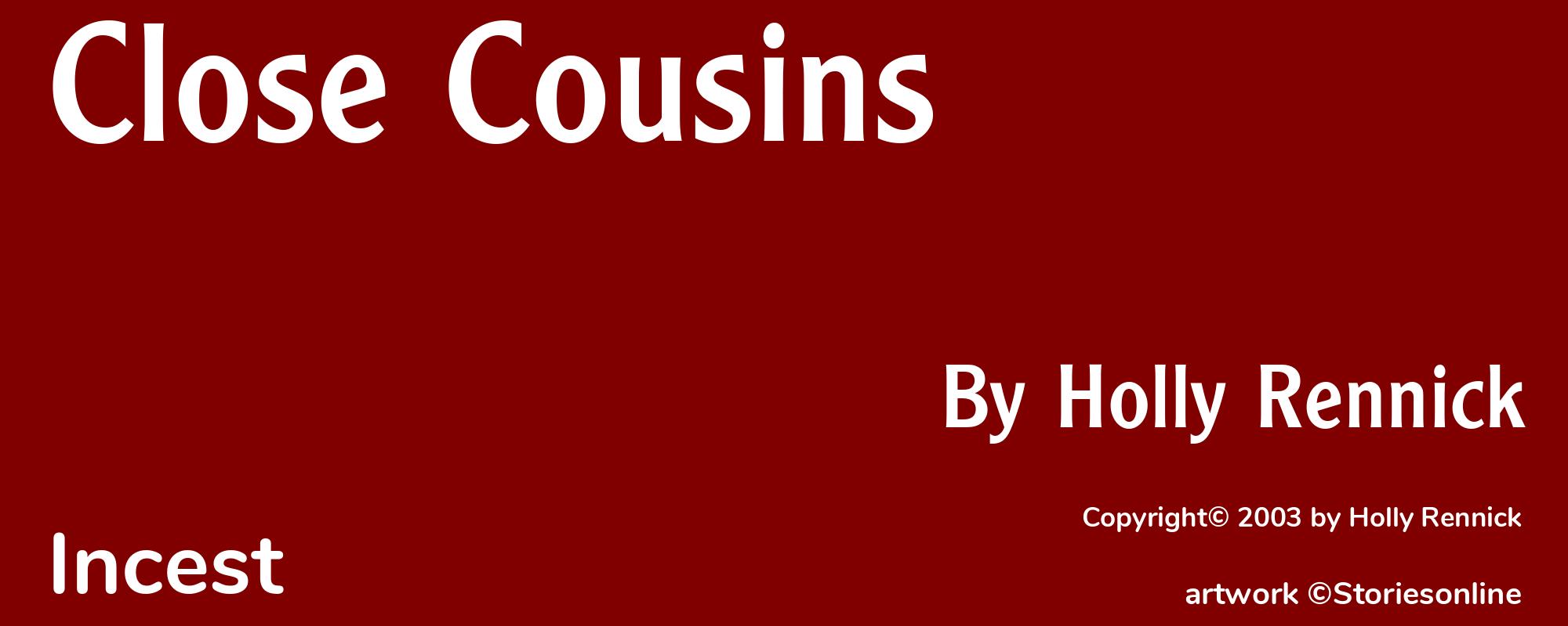 Close Cousins - Cover