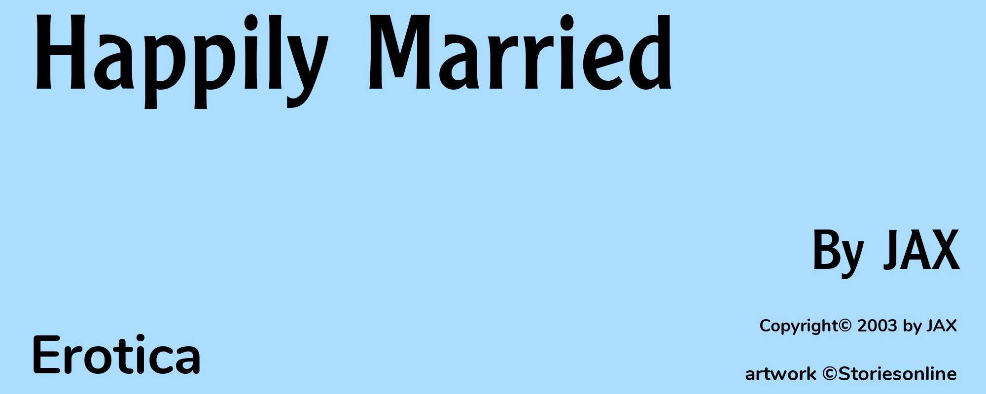Happily Married - Cover