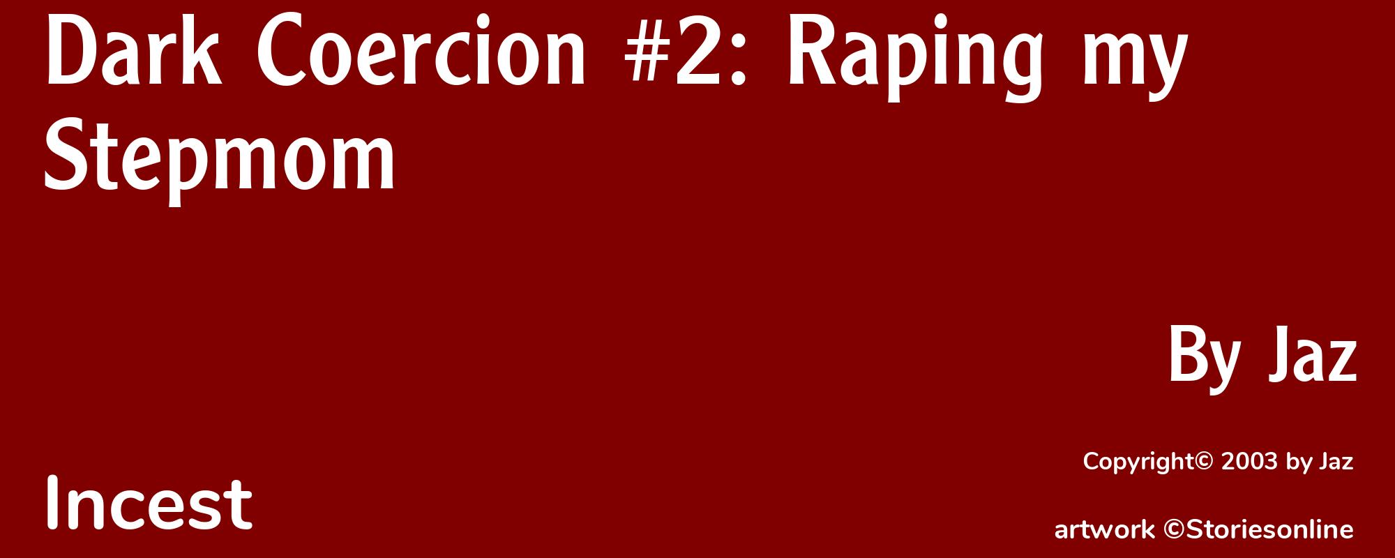 Dark Coercion #2: Raping my Stepmom - Cover