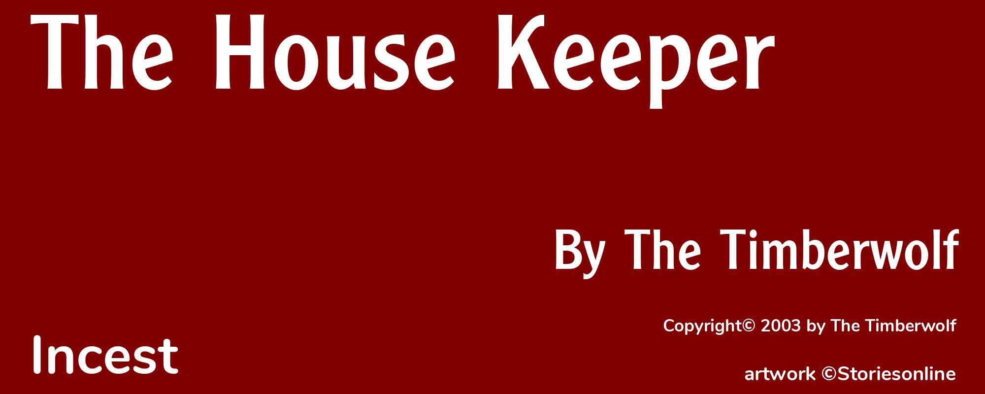 The House Keeper - Cover