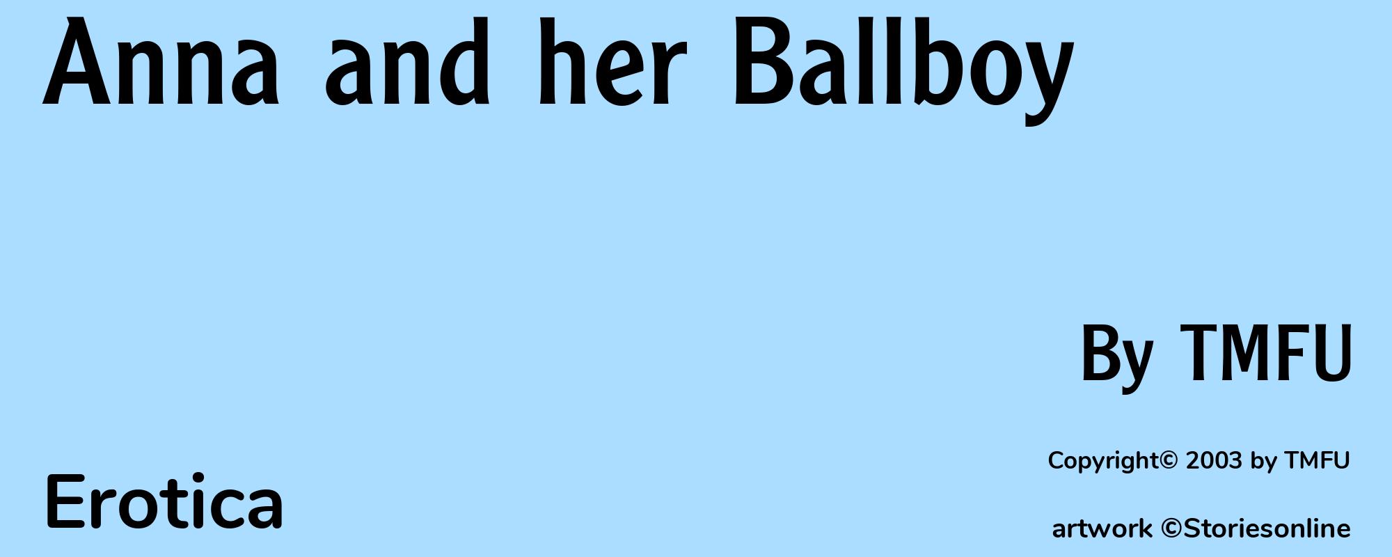 Anna and her Ballboy - Cover
