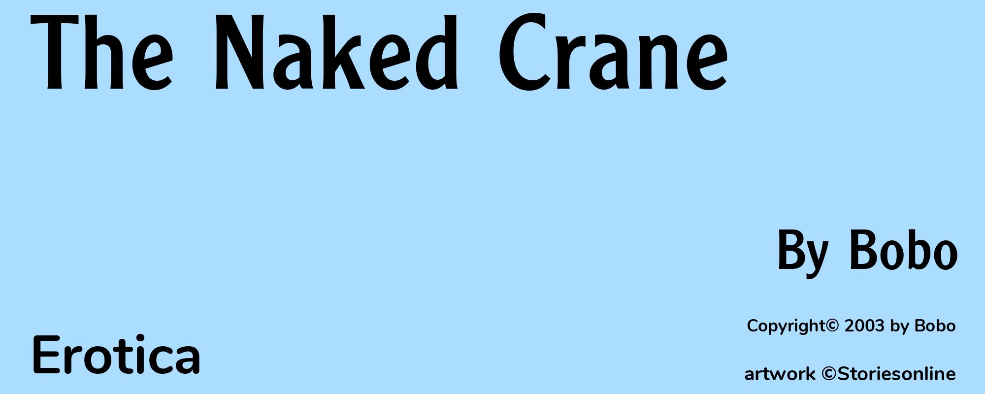 The Naked Crane - Cover