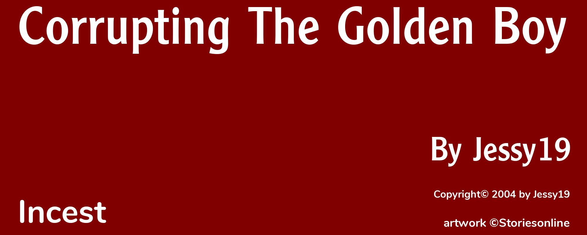 Corrupting The Golden Boy - Cover