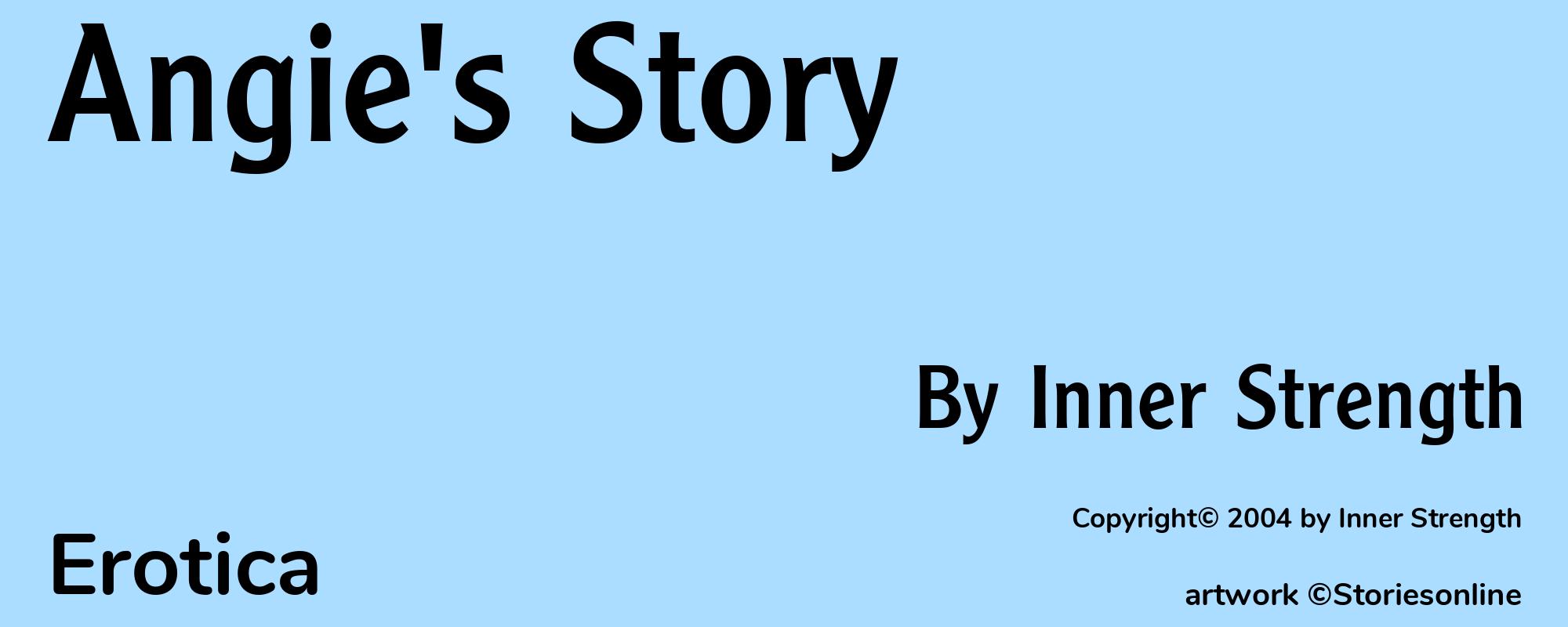 Angie's Story - Cover
