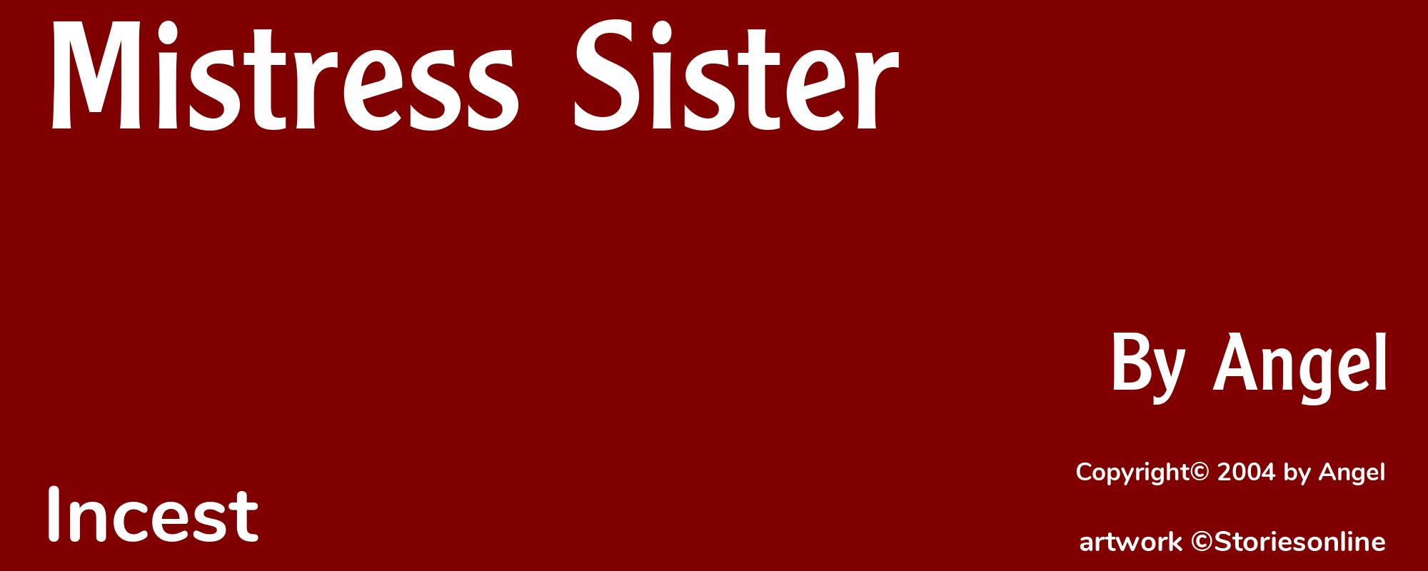 Mistress Sister - Cover