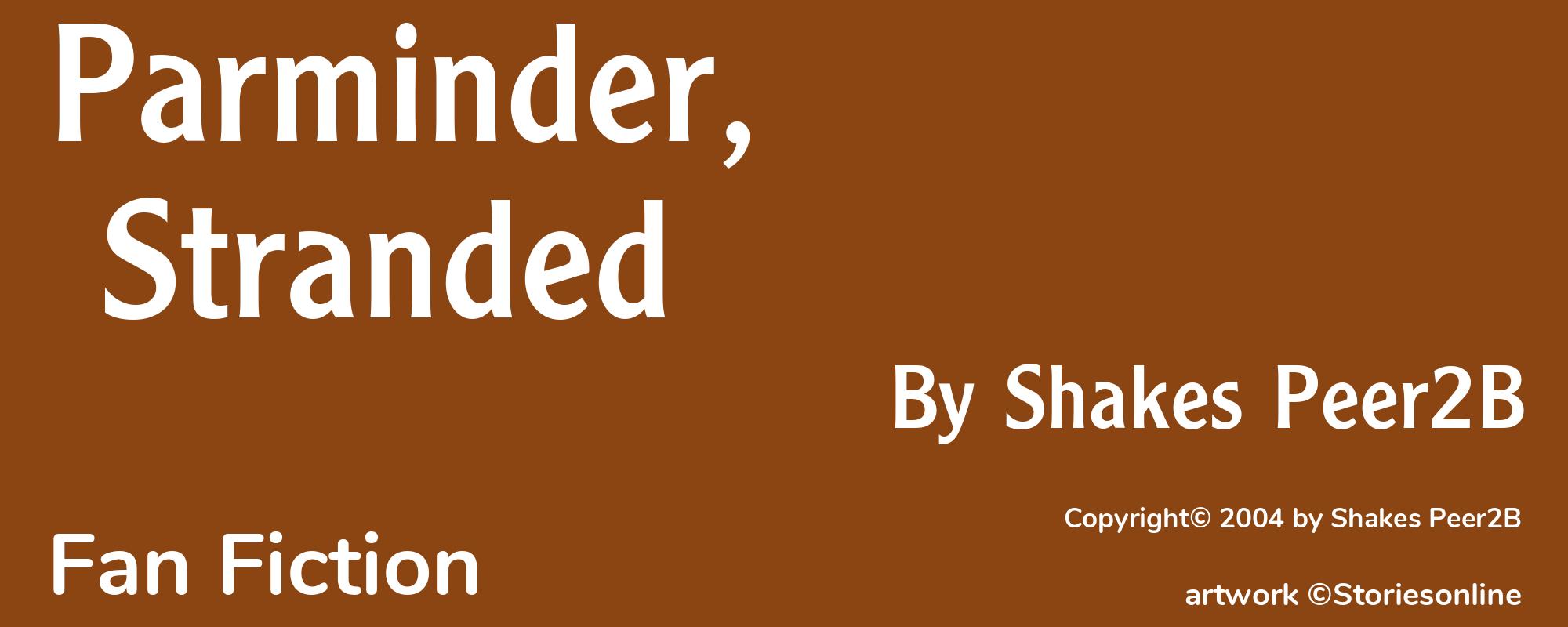 Parminder, Stranded - Cover