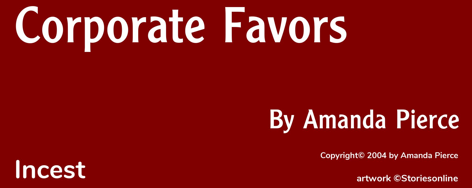 Corporate Favors - Cover