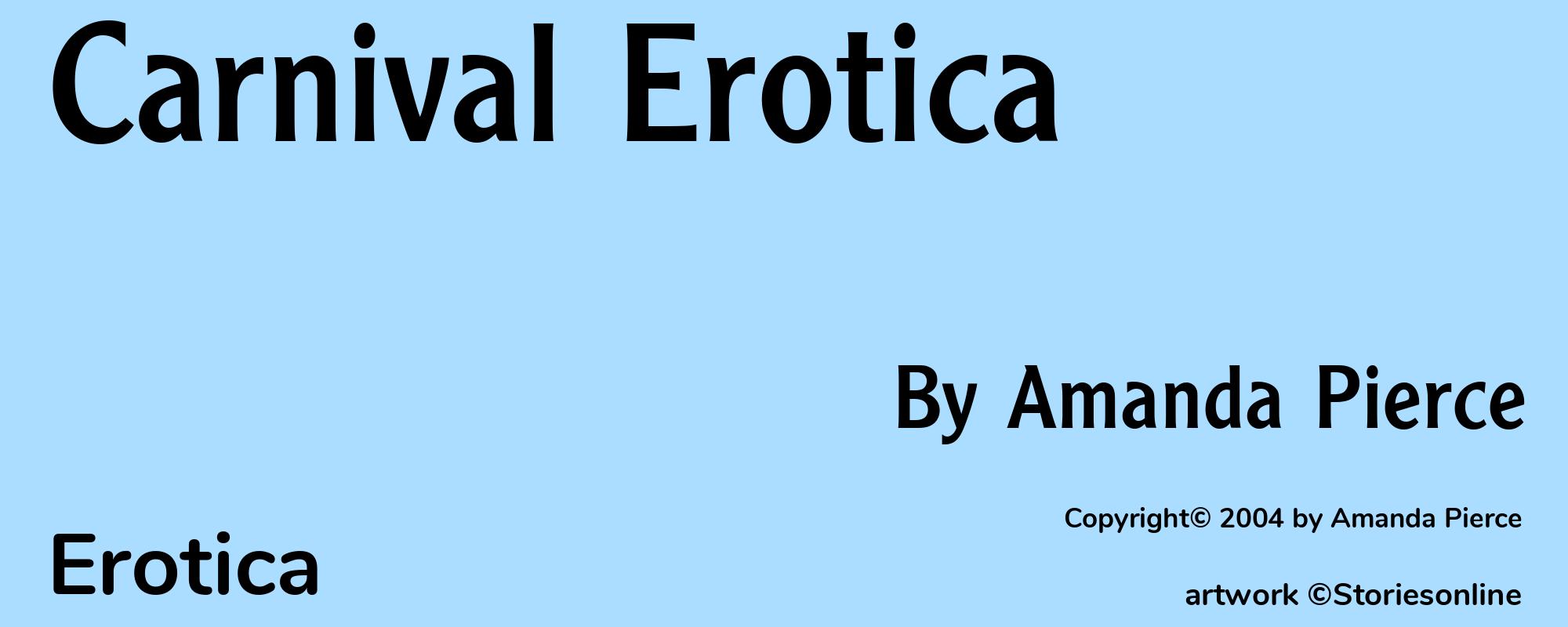 Carnival Erotica - Cover