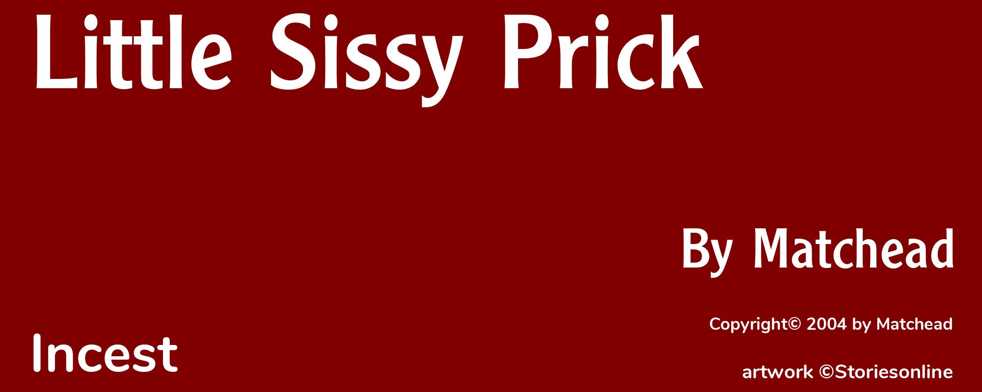 Little Sissy Prick - Cover