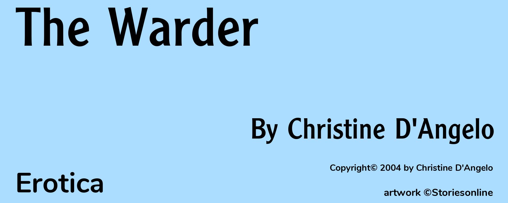 The Warder - Cover
