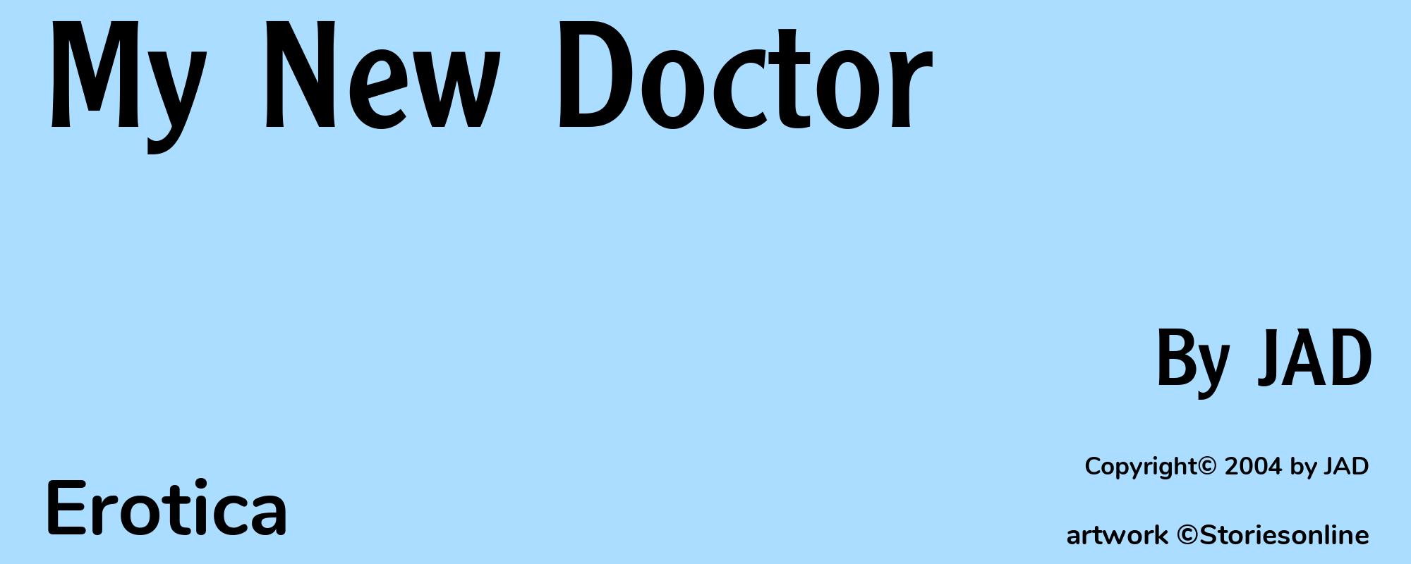 My New Doctor - Cover