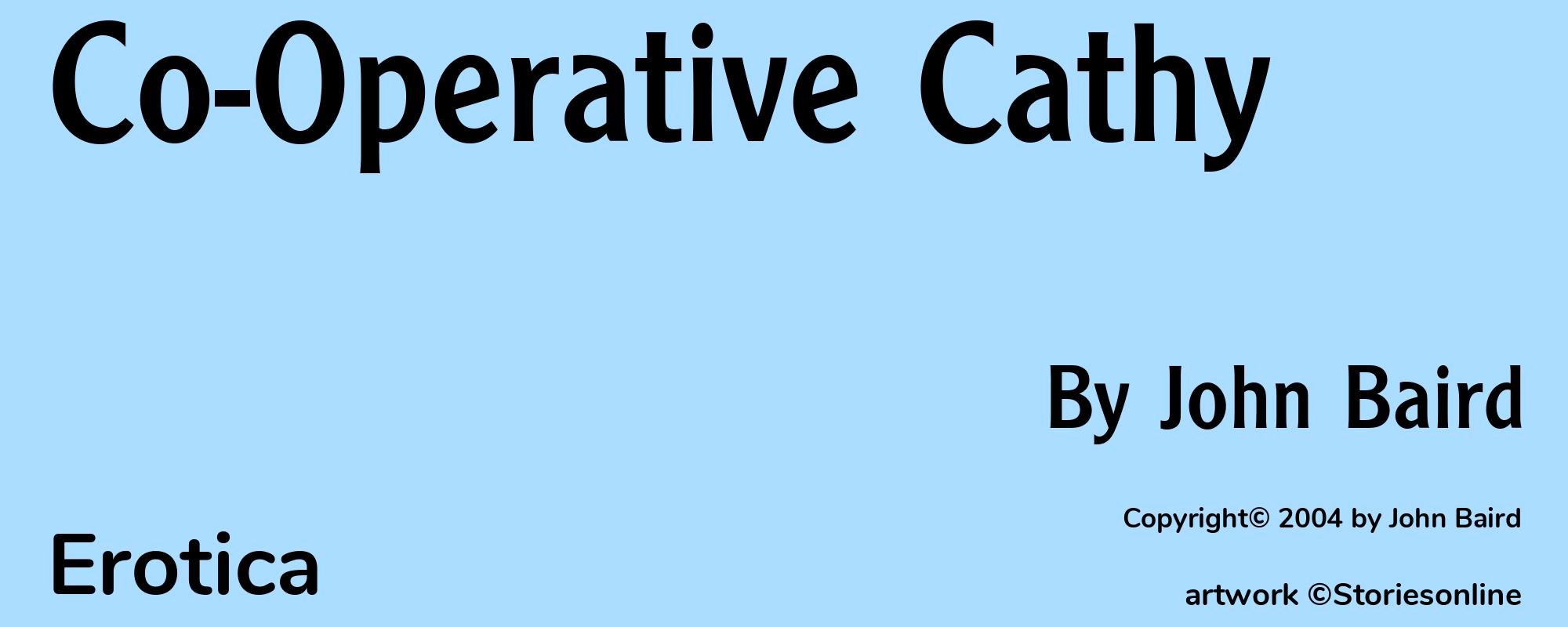 Co-Operative Cathy - Cover