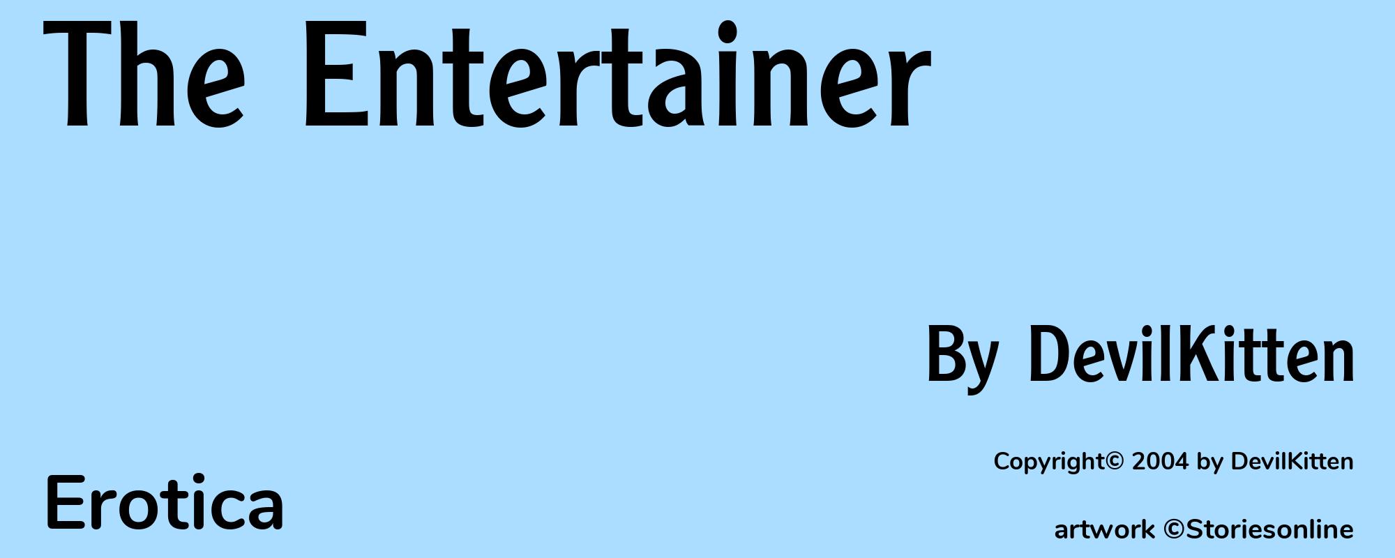 The Entertainer - Cover